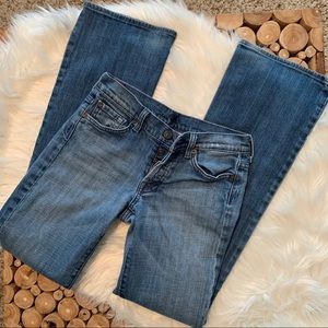 7 For All Mankind Boy cut Jeans.